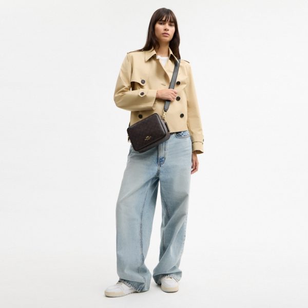 Coach Outlet Carey Crossbody Bag In Signature Canvas - Preorder