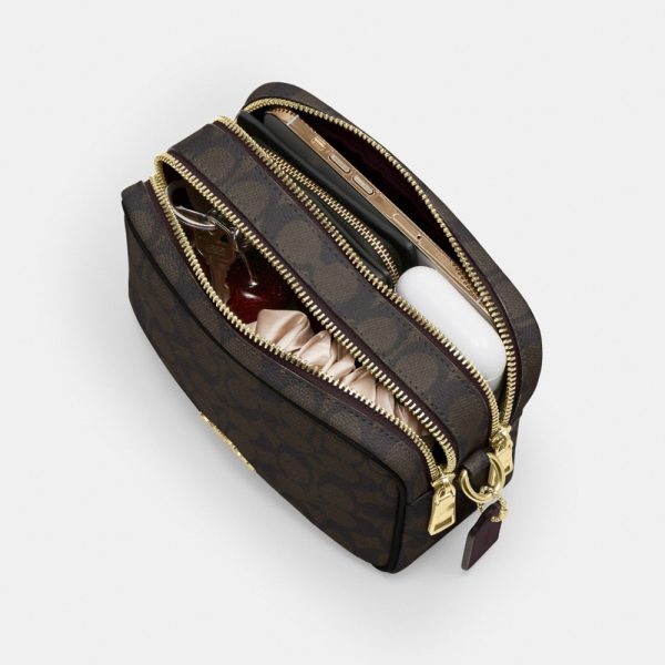 Coach Outlet Mini Carey Crossbody Bag In Signature Canvas - Preorder