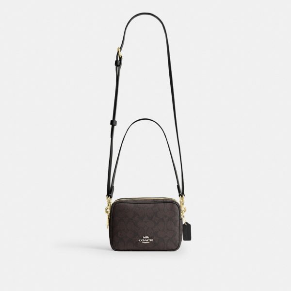 Coach Outlet Mini Carey Crossbody Bag In Signature Canvas - Preorder