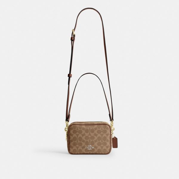 Coach Outlet Mini Carey Crossbody Bag In Signature Canvas - Preorder