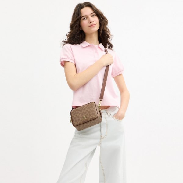 Coach Outlet Mini Carey Crossbody Bag In Signature Canvas - Preorder