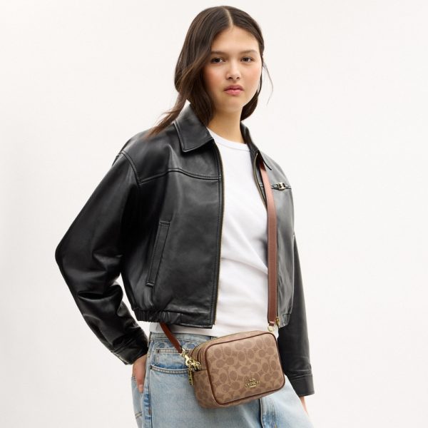 Coach Outlet Mini Carey Crossbody Bag In Signature Canvas - Preorder