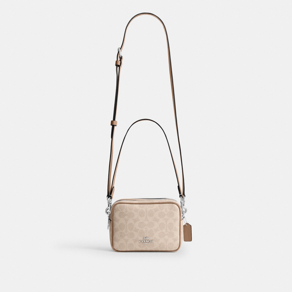 Coach Outlet Mini Carey Crossbody Bag In Signature Canvas - Preorder