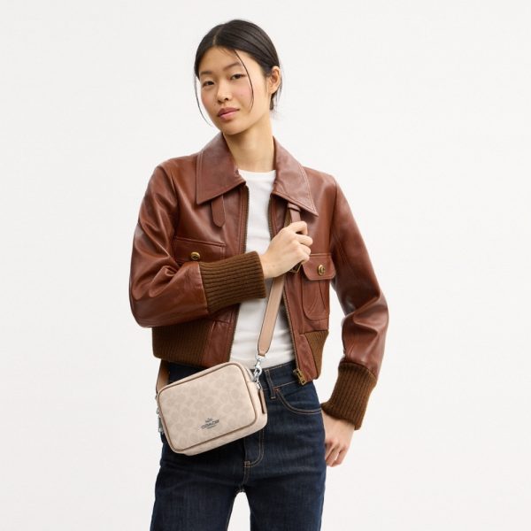 Coach Outlet Mini Carey Crossbody Bag In Signature Canvas - Preorder