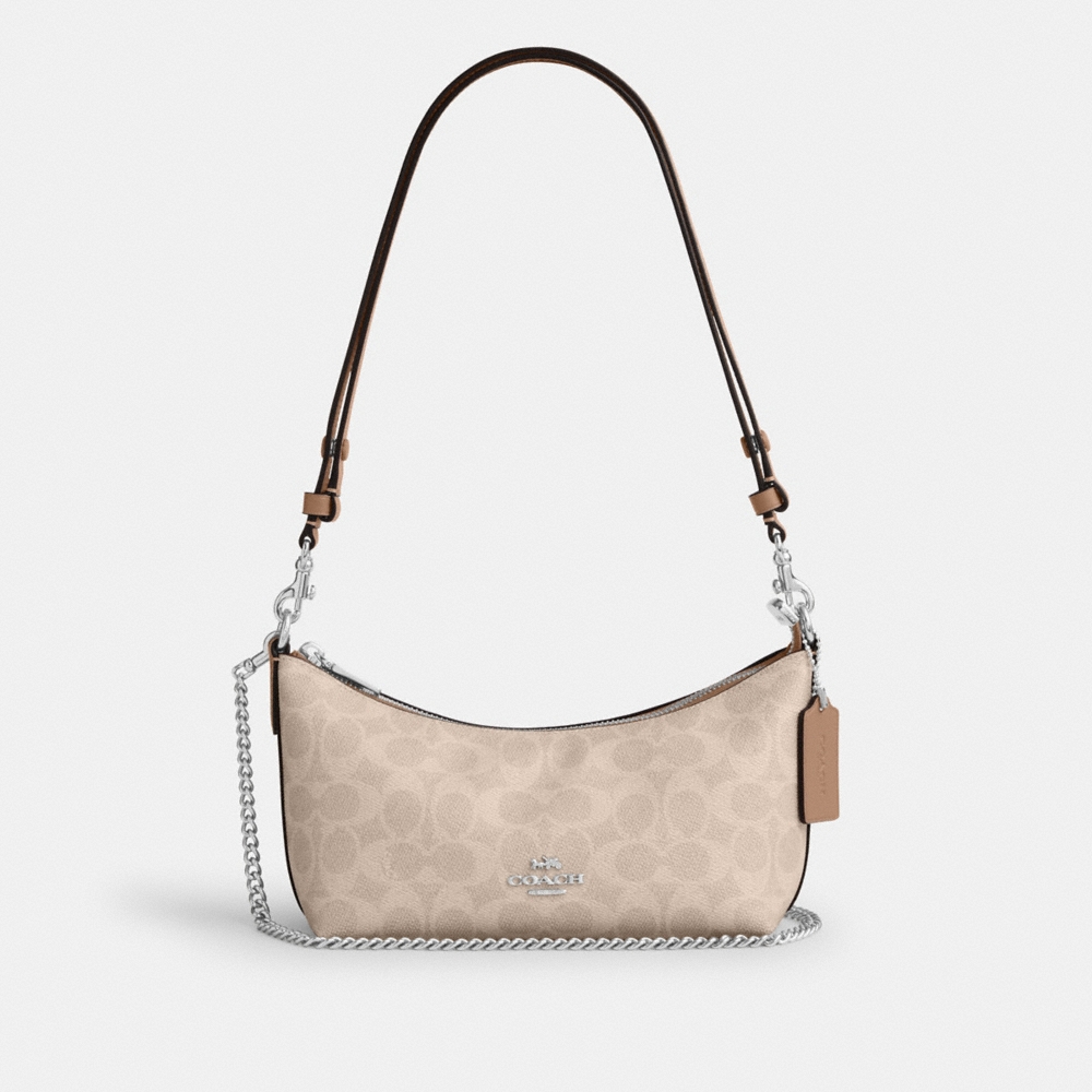 Coach Outlet Caitlin Shoulder Bag In Signature Canvas - Preorder