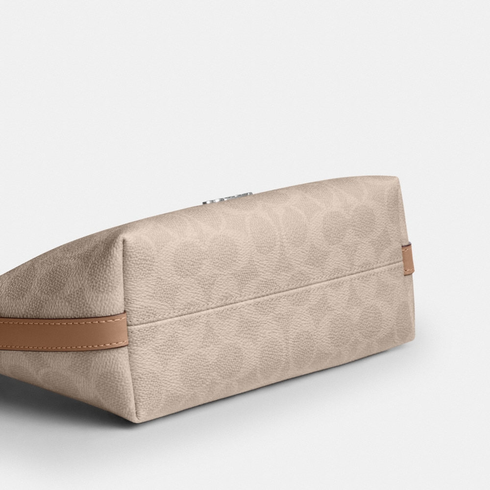 Coach Outlet Caitlin Shoulder Bag In Signature Canvas - Preorder