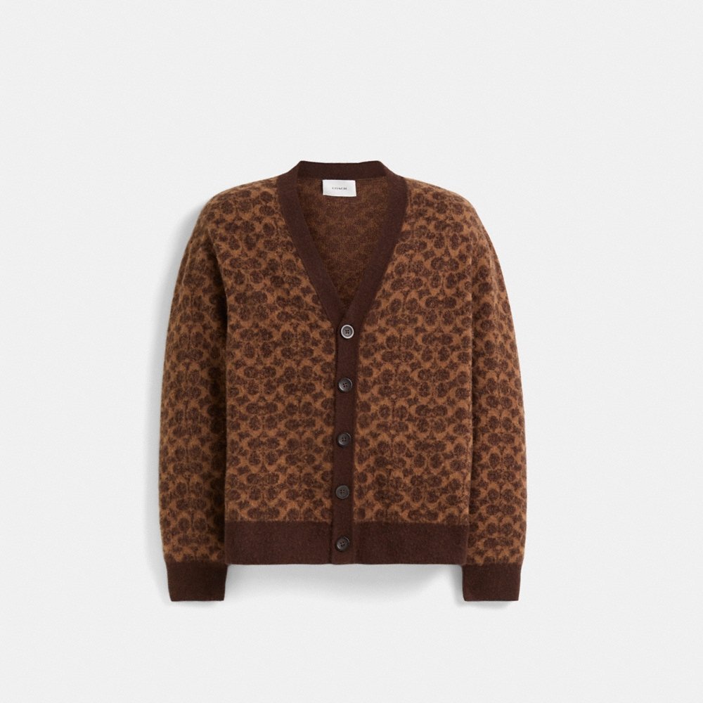 Coach Restored Signature Cardigan - Preorder