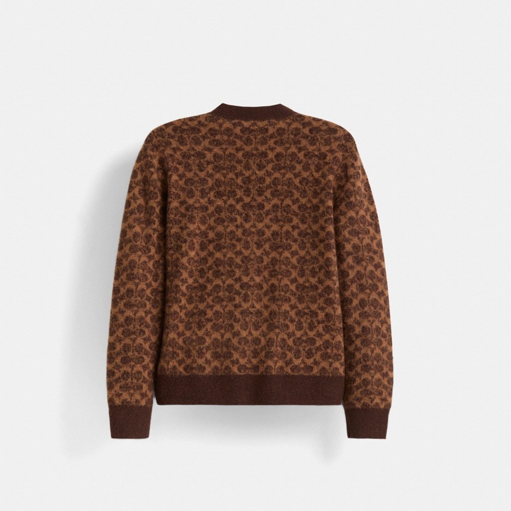 Coach Restored Signature Cardigan - Preorder