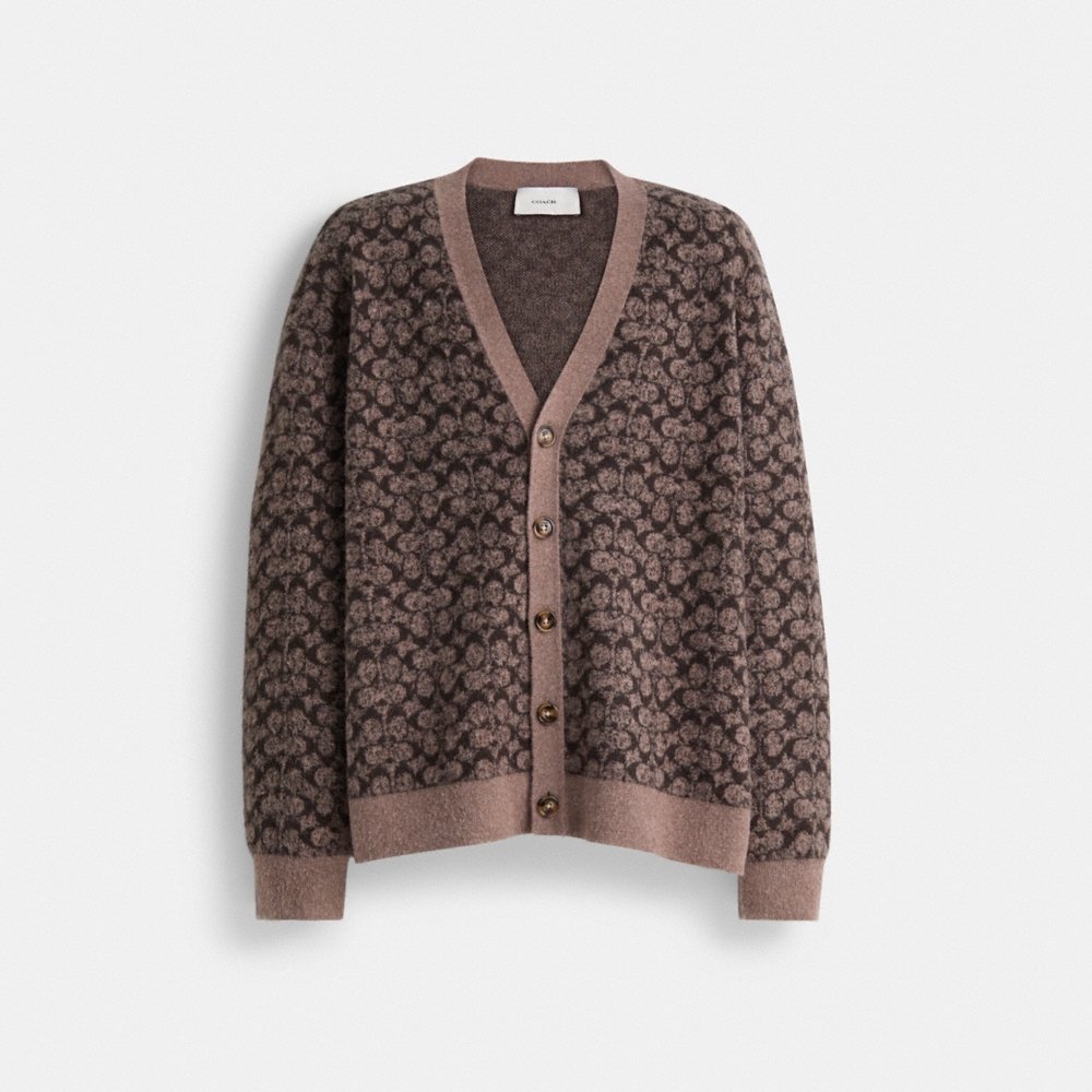 Coach Restored Signature Cardigan - Preorder