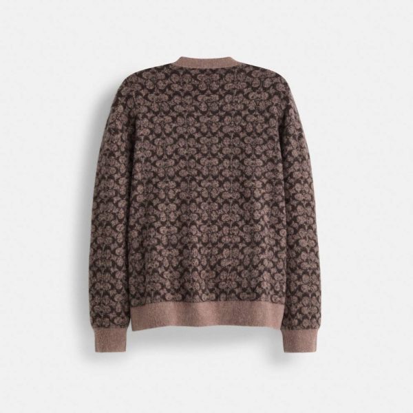 Coach Restored Signature Cardigan - Preorder