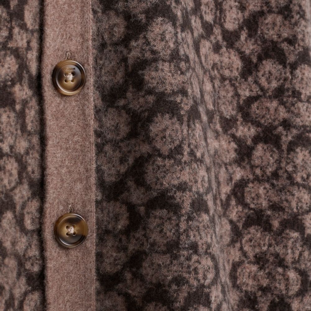 Coach Restored Signature Cardigan - Preorder