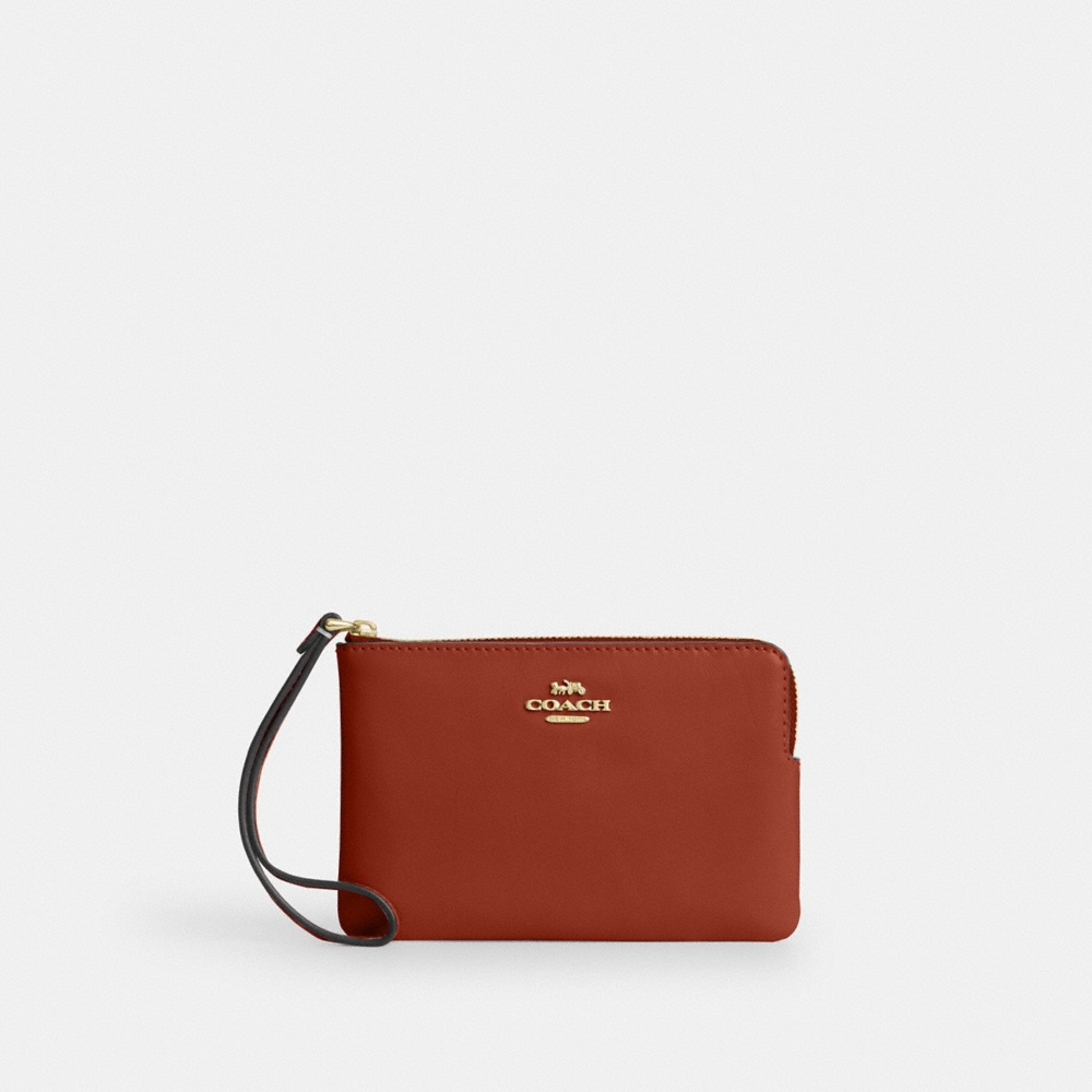 Coach Outlet Corner Zip Wristlet - Preorder
