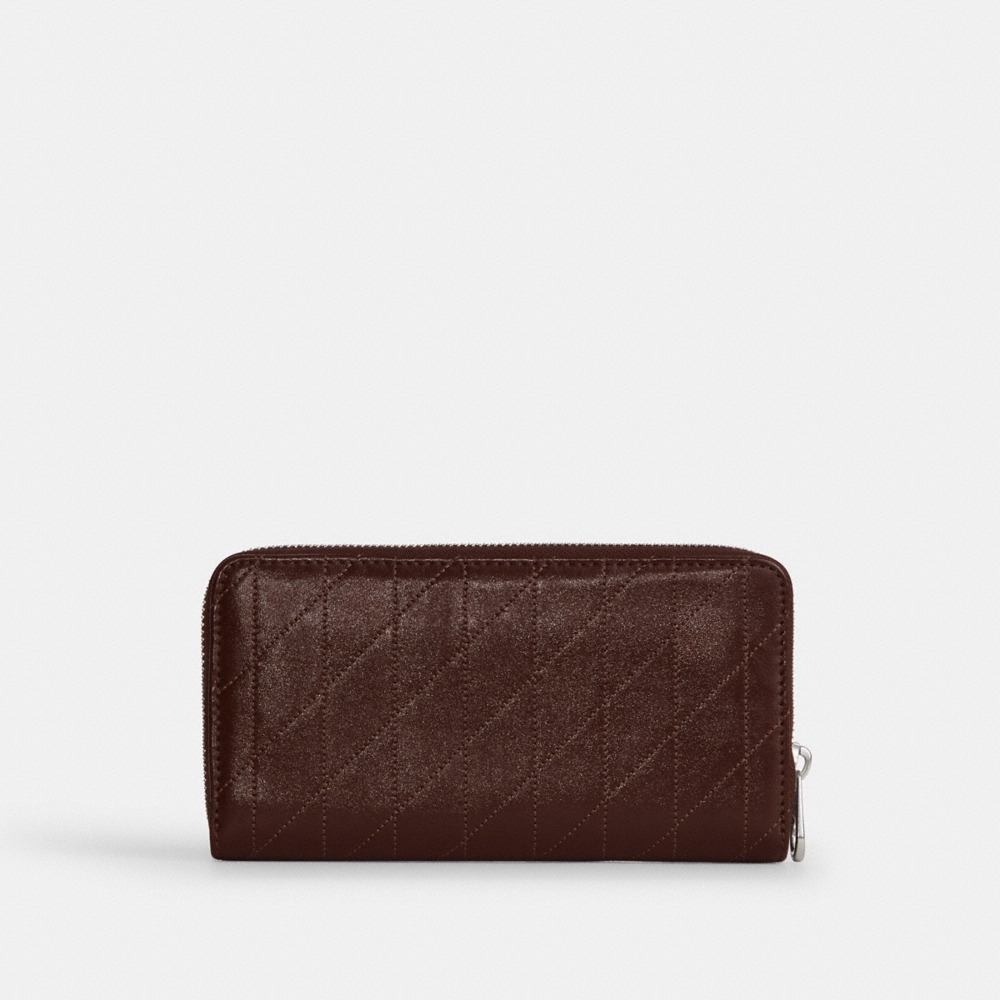 Coach Outlet Long Zip Around Wallet With Quilting - Preorder