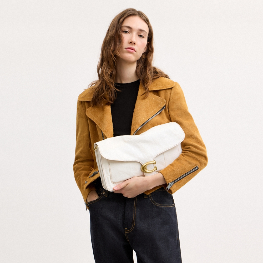 Coach Tabby Shoulder Bag 36 In Repurposed Denim - Preorder