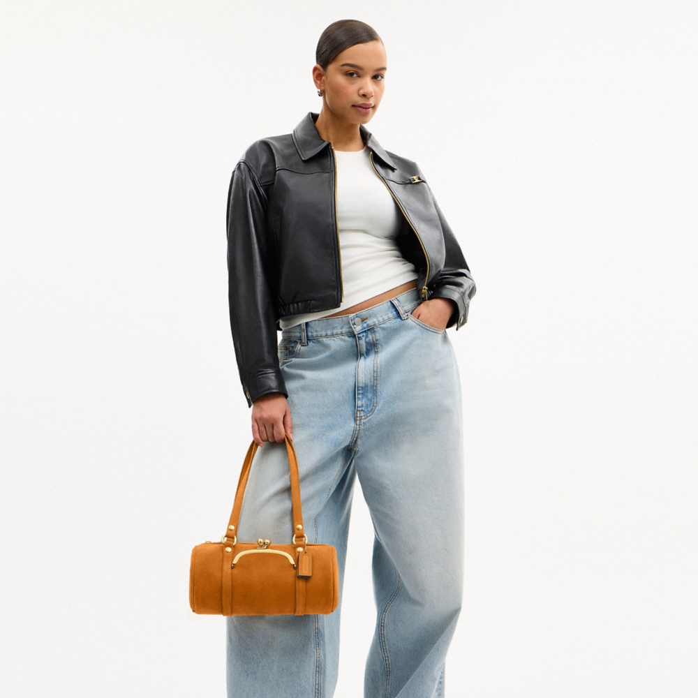 Coach Outlet Kisslock Barrel Bag 28 - Preorder