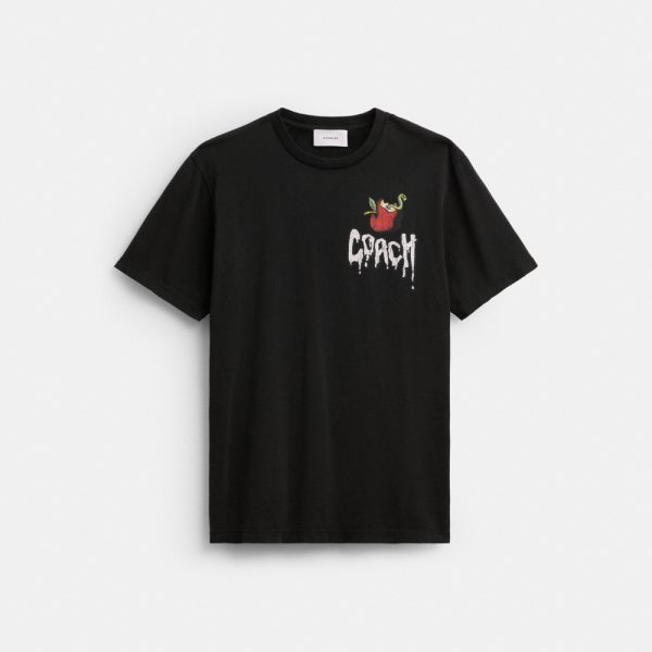 Coach Outlet Apple Classic T-Shirt In Organic Cotton - Preorder