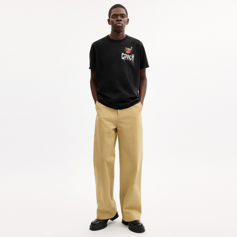 Coach Outlet Apple Classic T-Shirt In Organic Cotton - Preorder