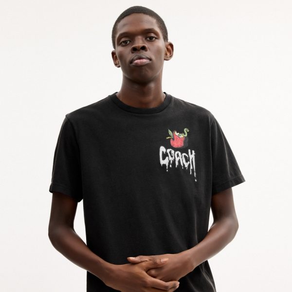 Coach Outlet Apple Classic T-Shirt In Organic Cotton - Preorder