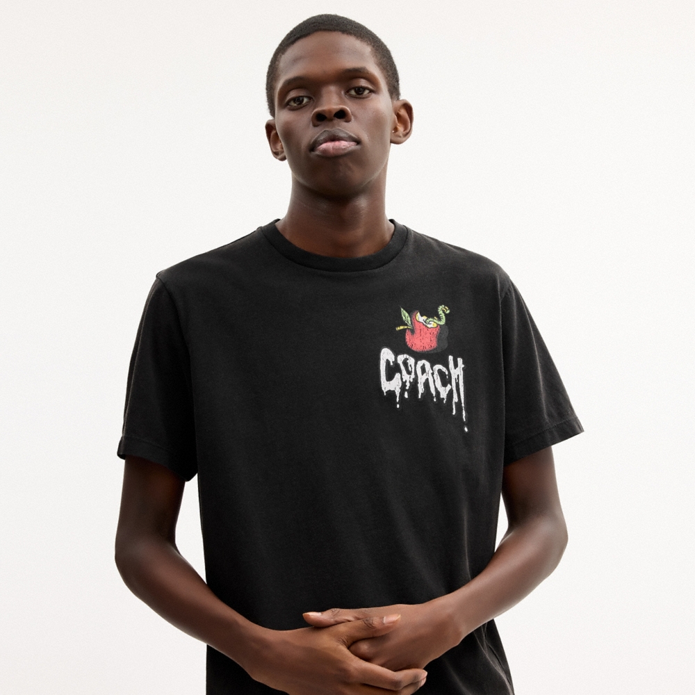 Coach Outlet Apple Classic T-Shirt In Organic Cotton - Preorder