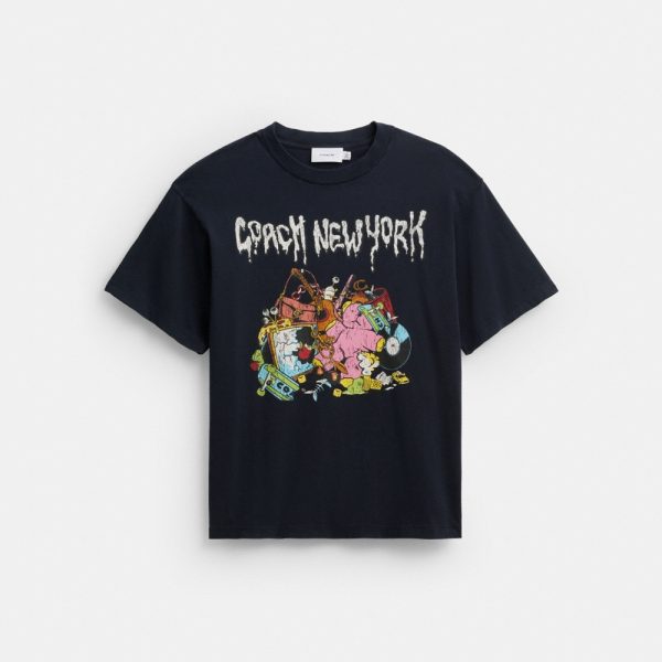 Coach Outlet Cartoons Relaxed T-Shirt In Organic Cotton - Preorder