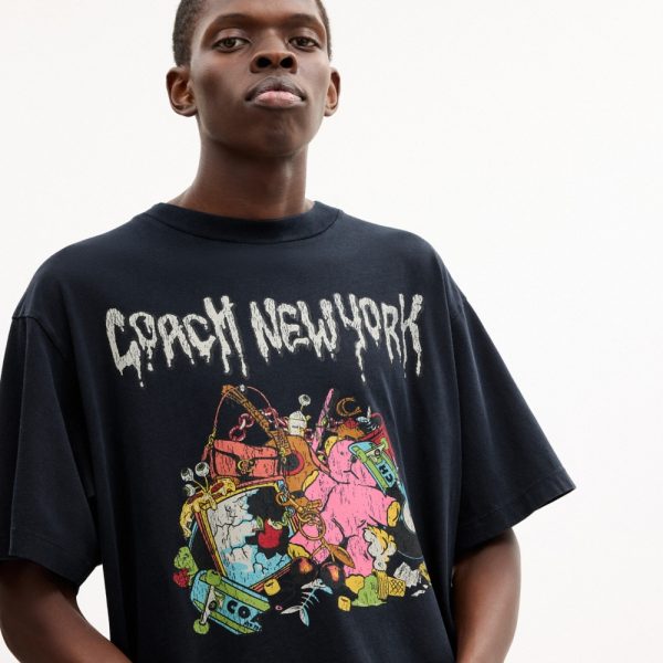 Coach Outlet Cartoons Relaxed T-Shirt In Organic Cotton - Preorder