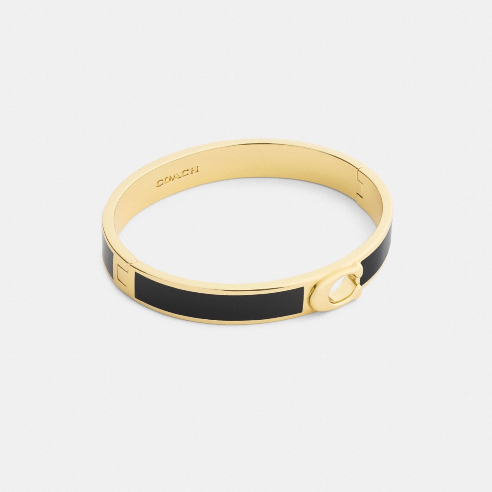 Coach Outlet C Hinged Bangle - Preorder