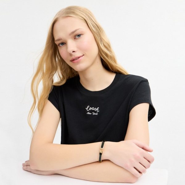 Coach Outlet C Hinged Bangle - Preorder