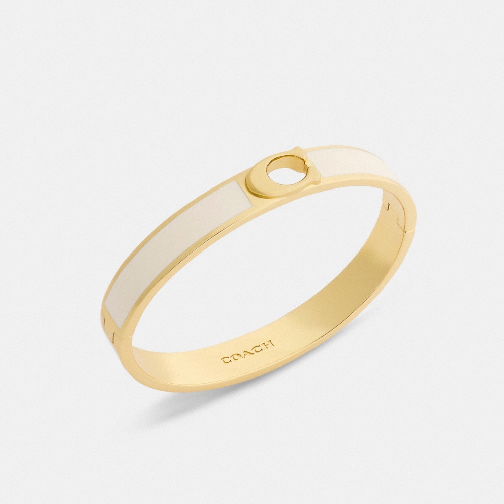 Coach C Hinged Bangle - Preorder - Image 2