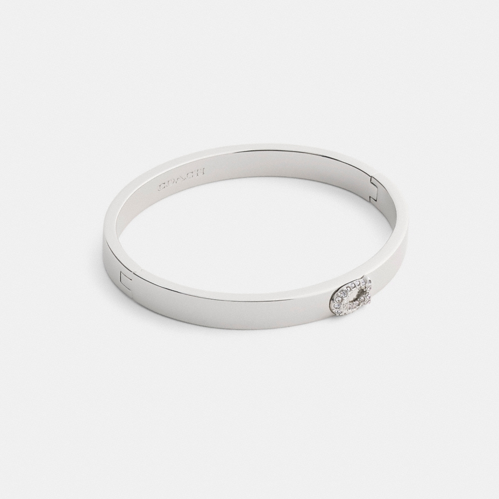 Coach Outlet Pavé C Hinged Bangle - Preorder