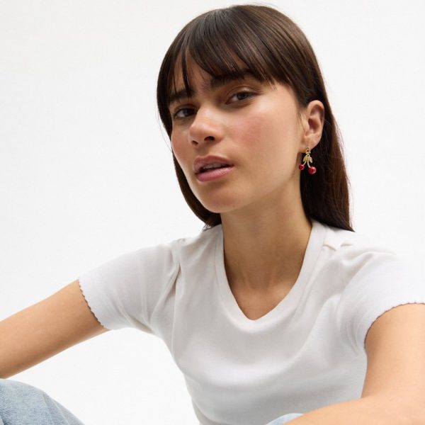 Coach Cherry Drop Earrings - Preorder