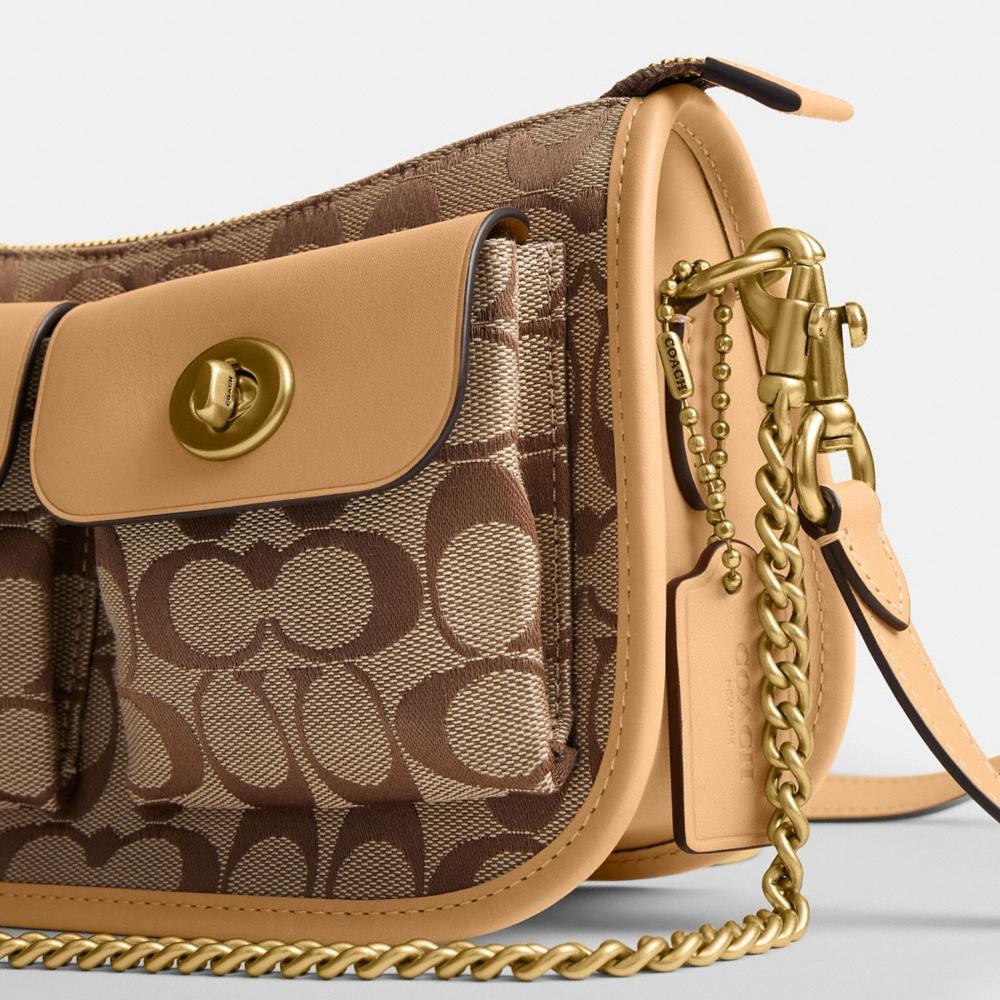 Coach Twin Turnlock Waverly Bag In Signature Jacquard - Preorder