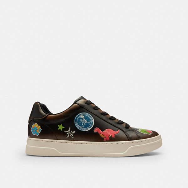 Coach Outlet Rexy 10 Th Birthday High Line Sneaker With Sticker Print - Preorder