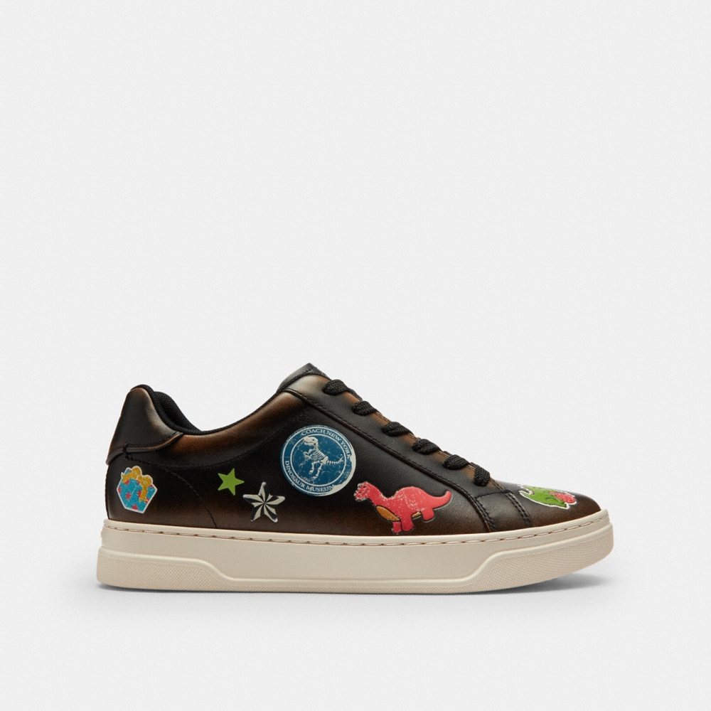 Coach Outlet Rexy 10 Th Birthday High Line Sneaker With Sticker Print - Preorder