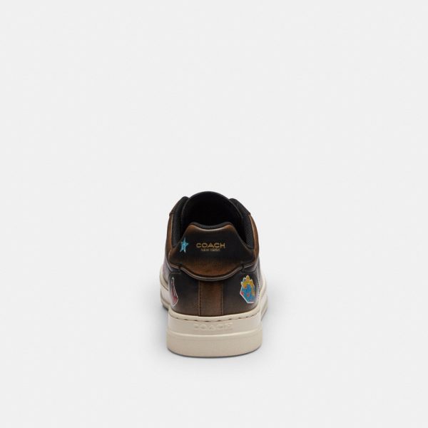 Coach Outlet Rexy 10 Th Birthday High Line Sneaker With Sticker Print - Preorder
