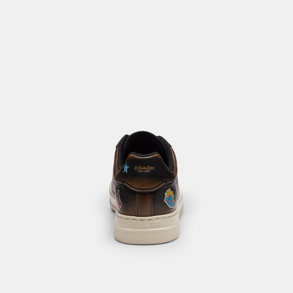 Coach Outlet Rexy 10 Th Birthday High Line Sneaker With Sticker Print - Preorder