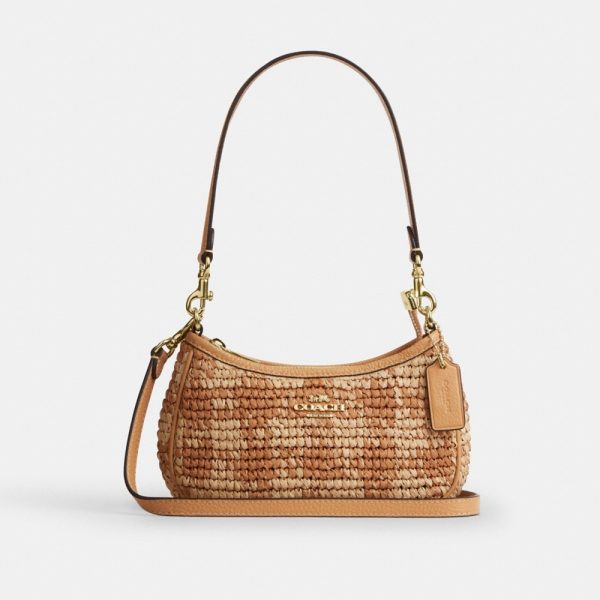 Coach Outlet Teri Mini Crossbody Bag With Gingham Print - Preorder