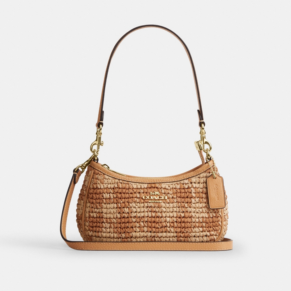 Coach Outlet Teri Mini Crossbody Bag With Gingham Print - Preorder