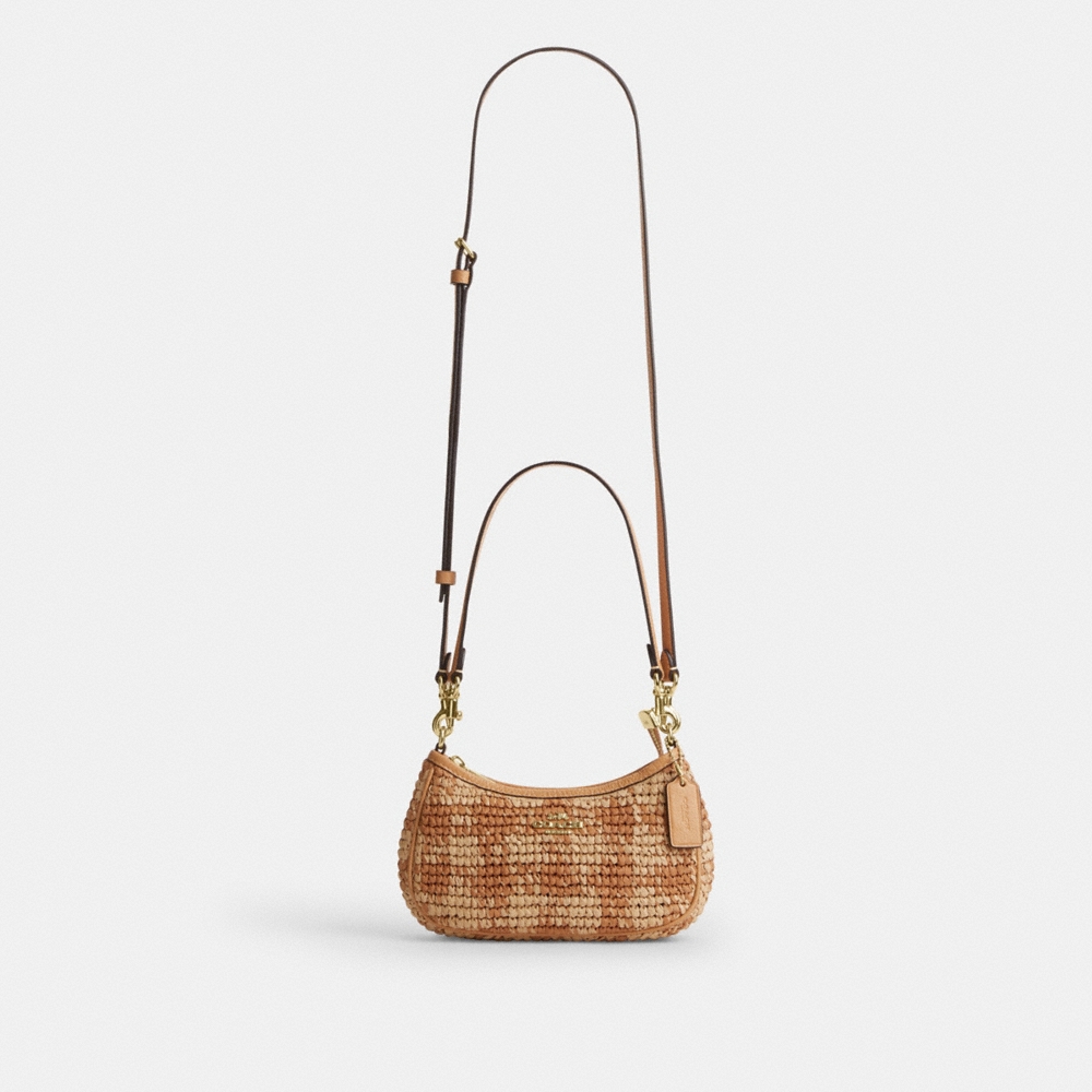 Coach Outlet Teri Mini Crossbody Bag With Gingham Print - Preorder