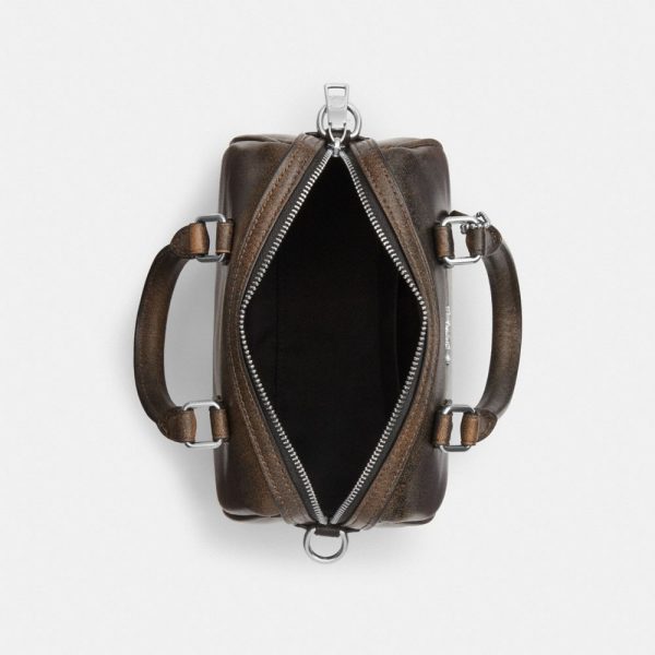 Coach Outlet Mini Rowan Crossbody Bag In Loved Leather - Preorder
