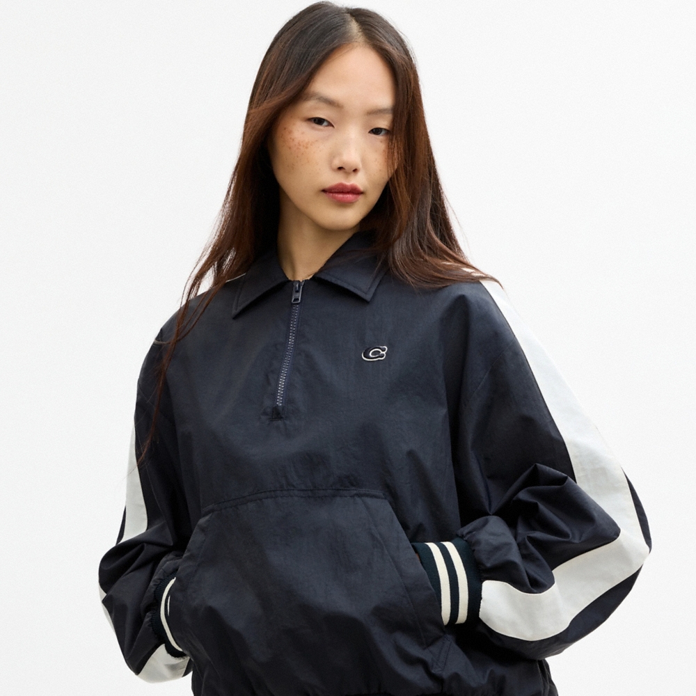 Coach Outlet Sporty Half Zip Jacket - Preorder