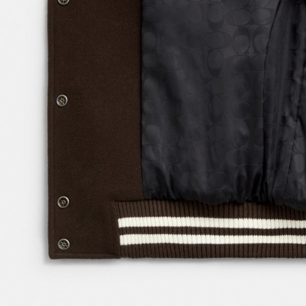 Coach Outlet Wool Varsity Jacket - Preorder