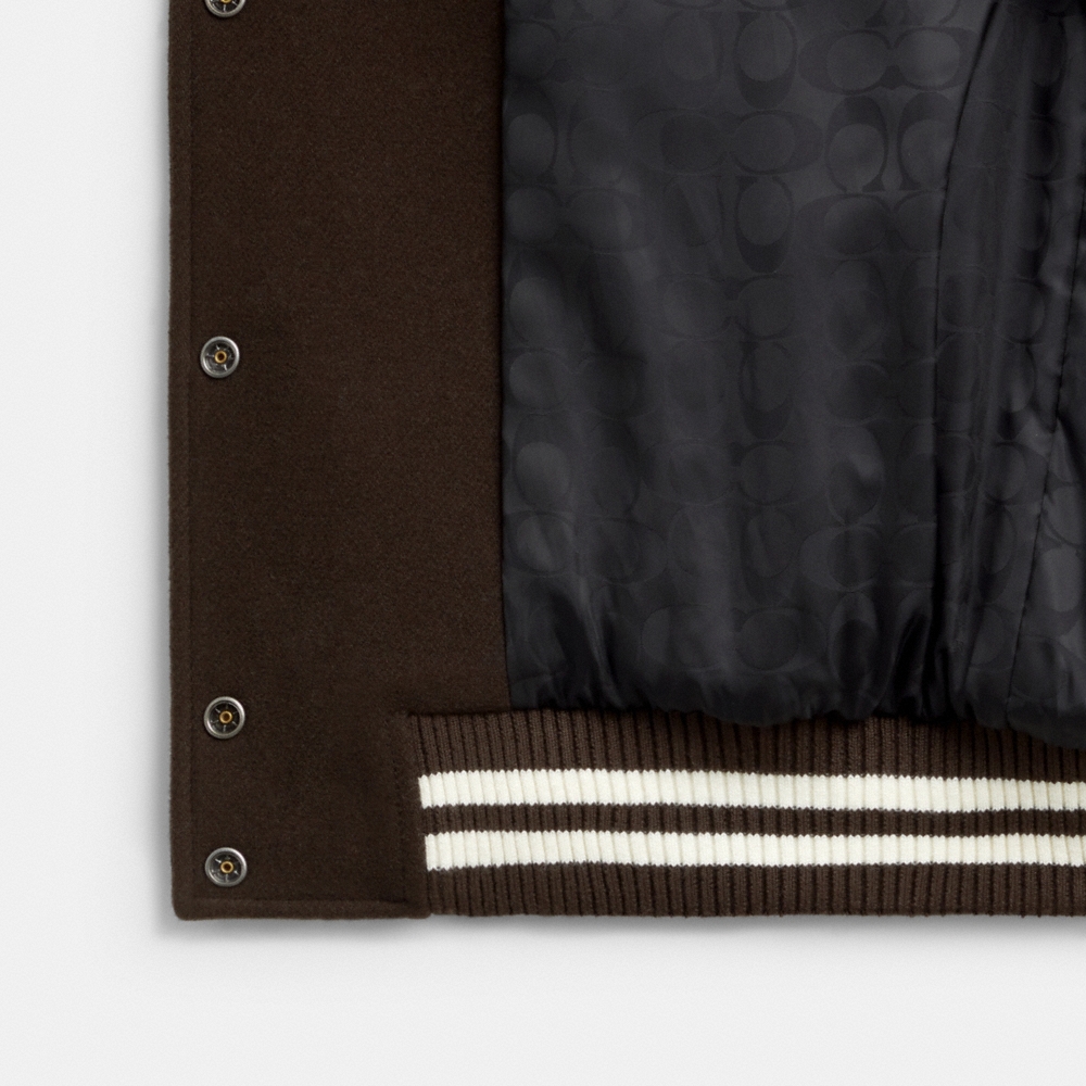 Coach Outlet Wool Varsity Jacket - Preorder