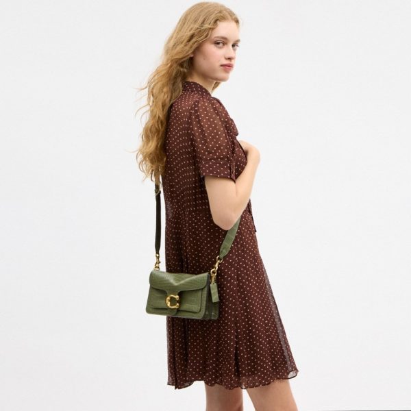 Coach Tabby Shoulder Bag 26 In Alligator - Preorder