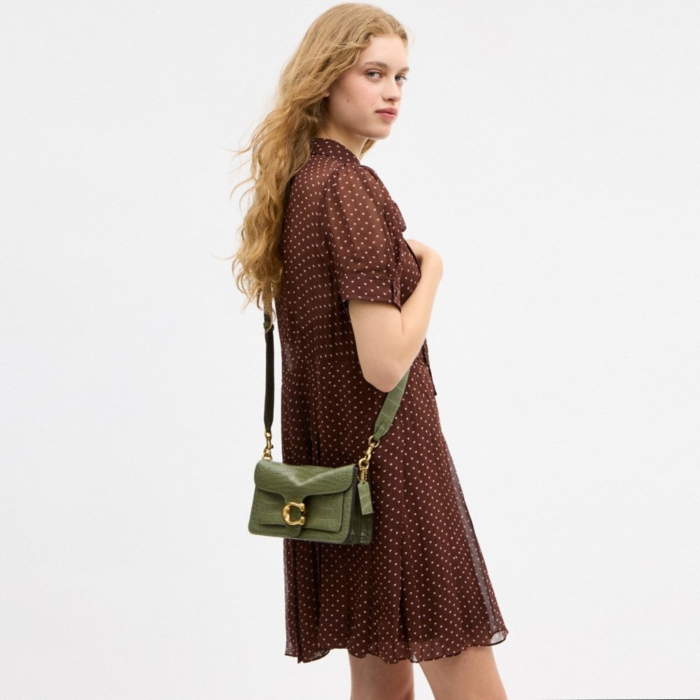 Coach Tabby Shoulder Bag 26 In Alligator - Preorder