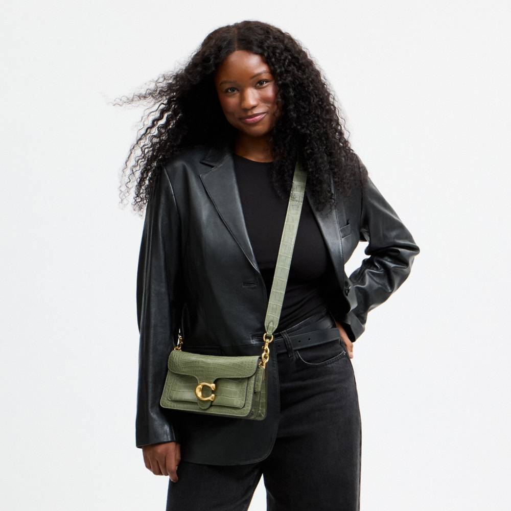 Coach Tabby Shoulder Bag 26 In Alligator - Preorder
