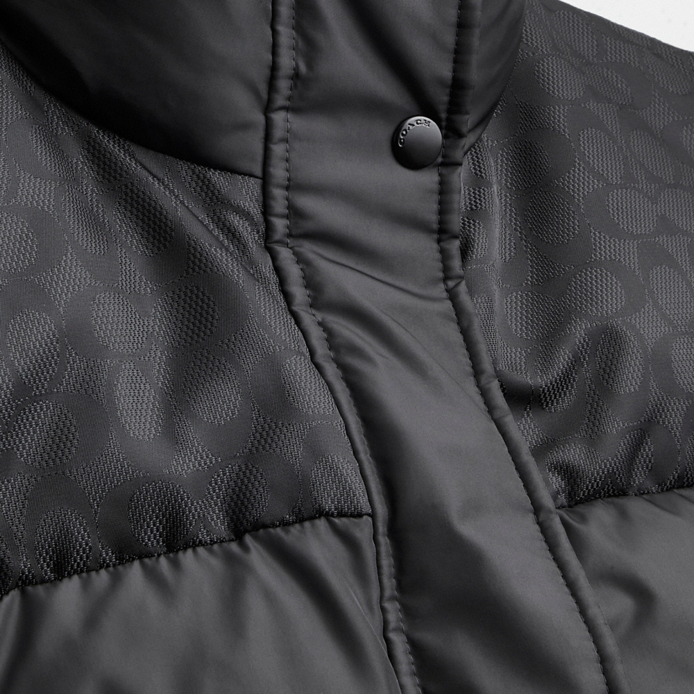 Coach Outlet Signature Cropped Puffer - Preorder