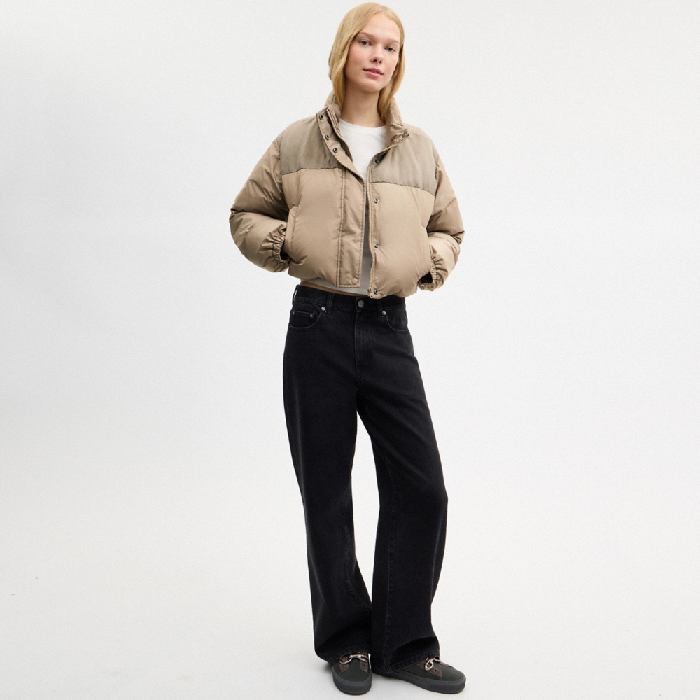 Coach Outlet Signature Cropped Puffer - Preorder