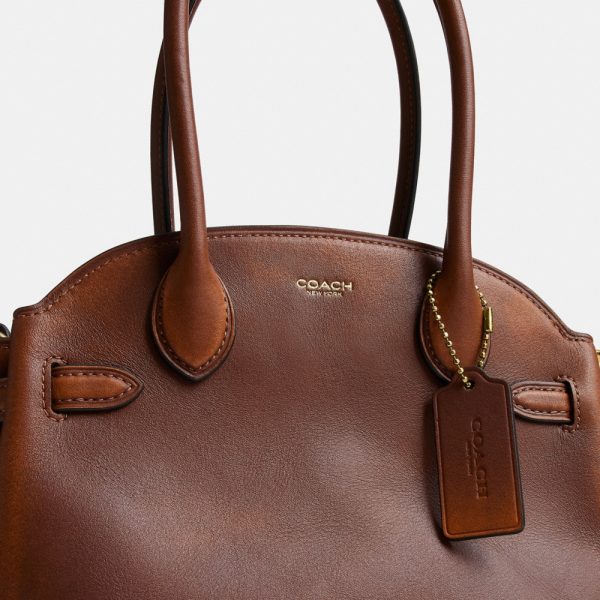 Coach Empire Carryall Bag 21 In Loved Leather - Preorder