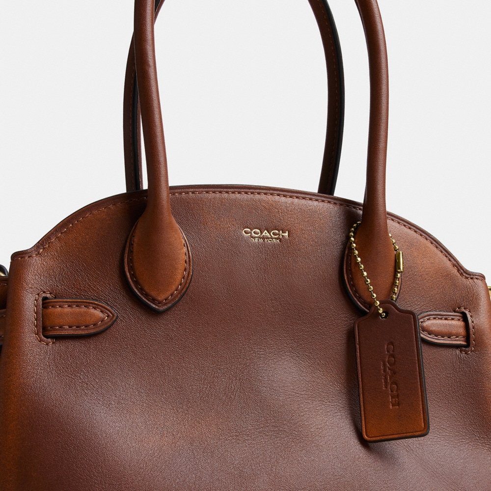 Coach Empire Carryall Bag 21 In Loved Leather - Preorder