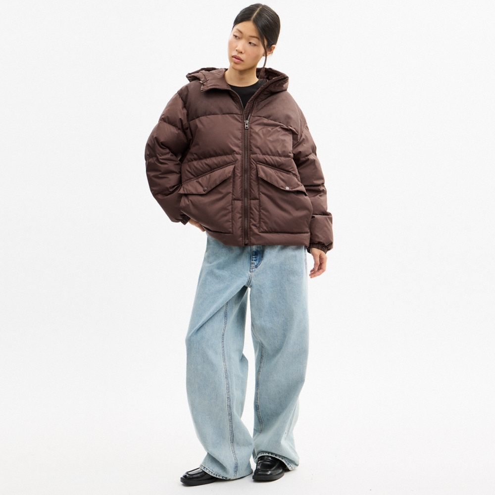Coach Outlet Signature Hooded Puffer - Preorder
